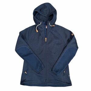 Fjallraven Ovik Navy Blue Hooded Jacket